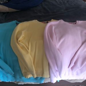 3 new sweatshirts. W/O tags.